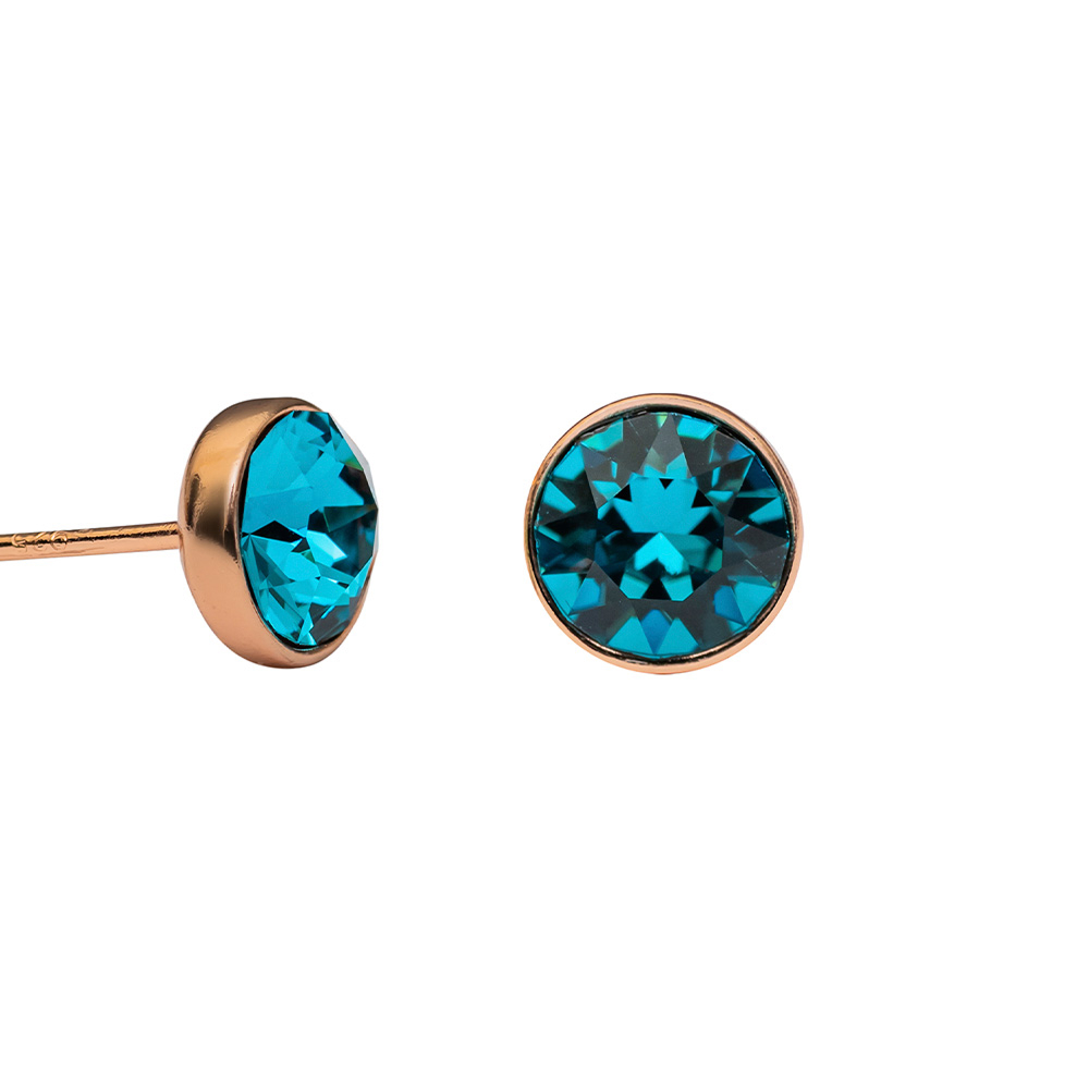 Fiore Luna Пусеты Indicolite Fiore Luna SWE297 IN RG Арт.: SWE297 IN RG