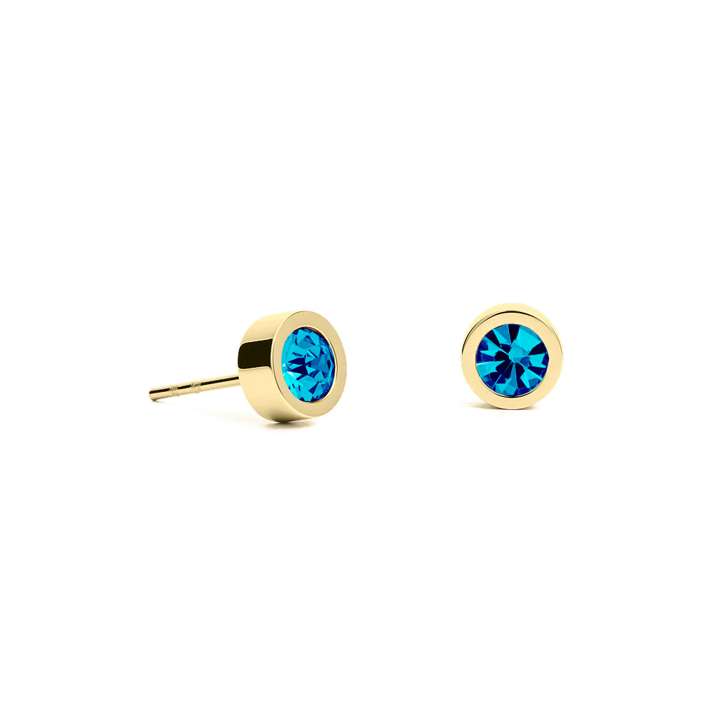Fiore Luna Пусеты Aquamarine 6х3 Fiore Luna SWE126 AQ G Арт.: SWE126 AQ G
