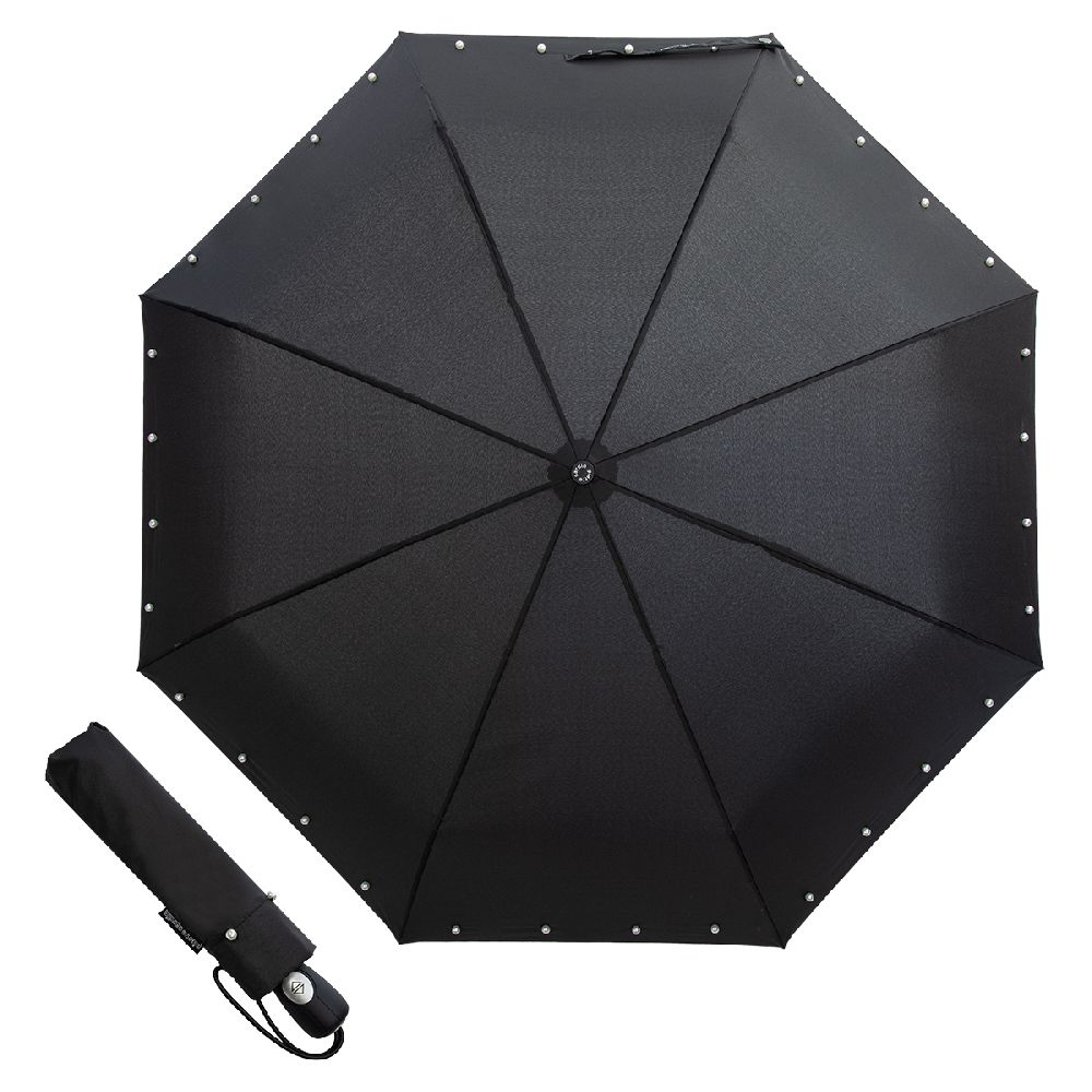 Pierre Cardin Зонт складной Pierre Cardin 82540-OC Pearl Black  product-3471 Арт.: product-3471