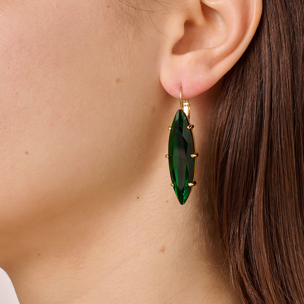 Dyrberg Kern Серьги KALAY SG EMERALD GREEN Dyrberg Kern 470007 Арт.: 470007