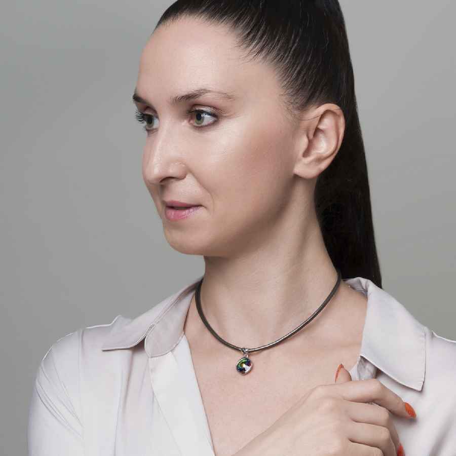 Fiore Luna Брошь ДУЭТ Zircon Арт.: XR08553P BL/S