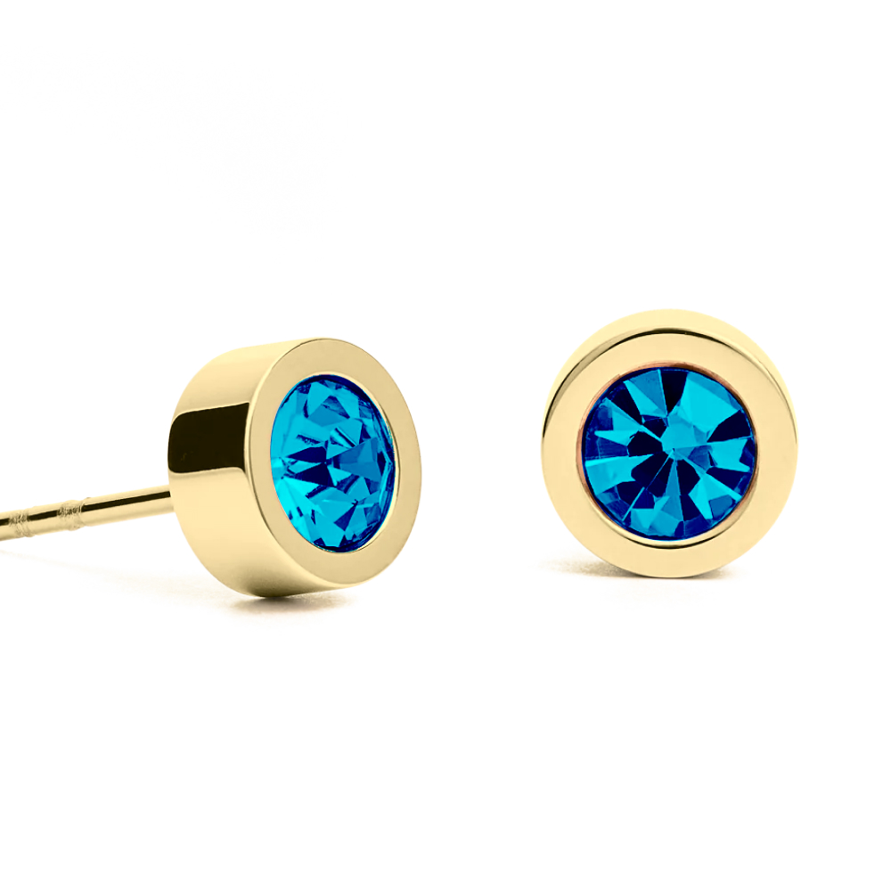 Fiore Luna Пусеты Aquamarine 6х3 Fiore Luna SWE126 AQ G Арт.: SWE126 AQ G