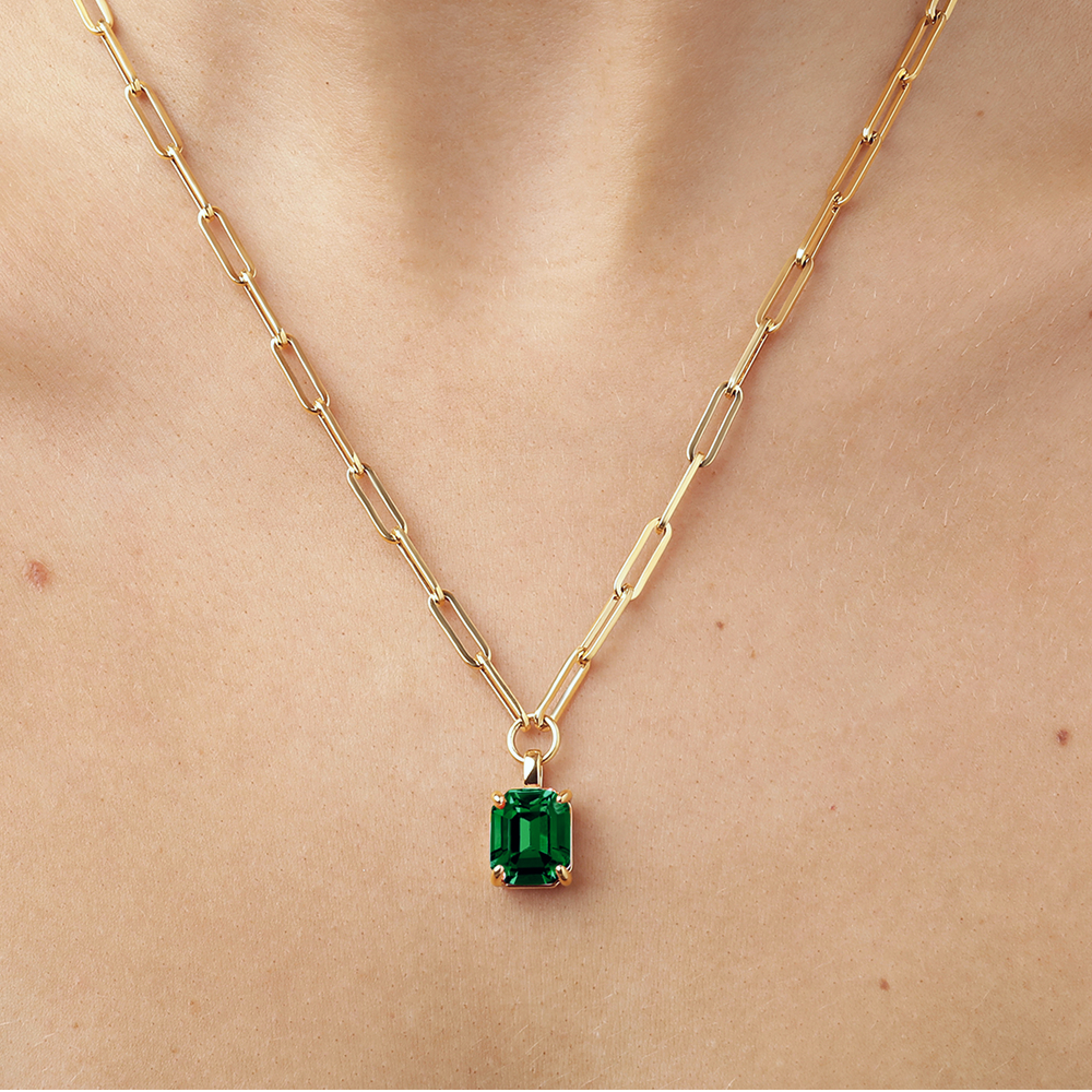 Dyrberg Kern Колье OCTA SG EMERALD GREEN Dyrberg Kern 470102 Арт.: 470102