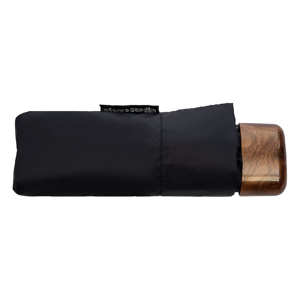 Pierre Cardin Зонт складной Pierre Cardin 83702-OM Supermini Flat Black  product-3474 Арт.: product-3474