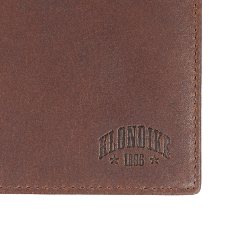 Klondike 1896 Бумажник KLONDIKE Dawson, натуральная кожа в коричневом цвете, 12 х 2 х 9,5 см Арт.: KD1119-03