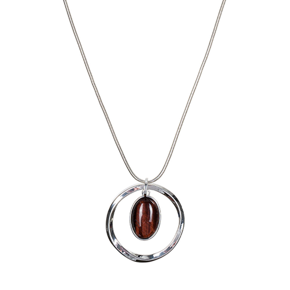 Fiore Luna Колье COFFE AGATE Fiore Luna *LN5146 BR/S Арт.: *LN5146 BR/S