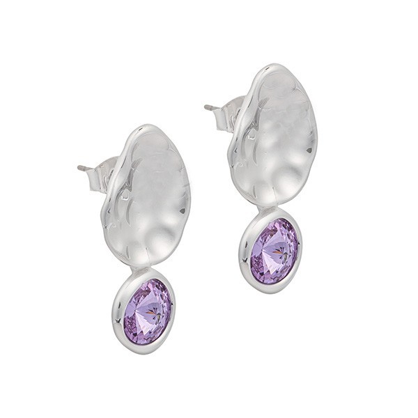 Fiore Luna Брошь ВЕНЕЦ Zircon+crystal Арт.: XR14425 R/G