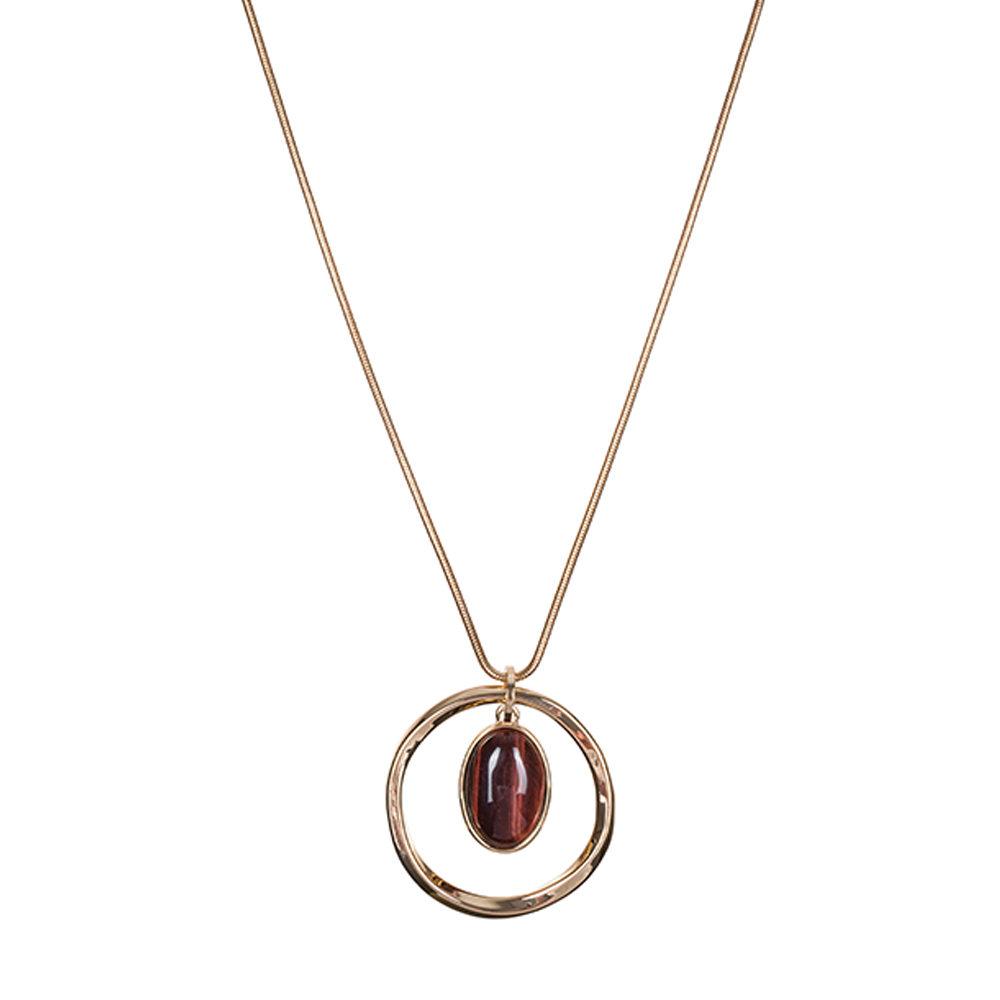 Fiore Luna Колье COFFE AGATE Fiore Luna LN5146 BR/G Арт.: LN5146 BR/G