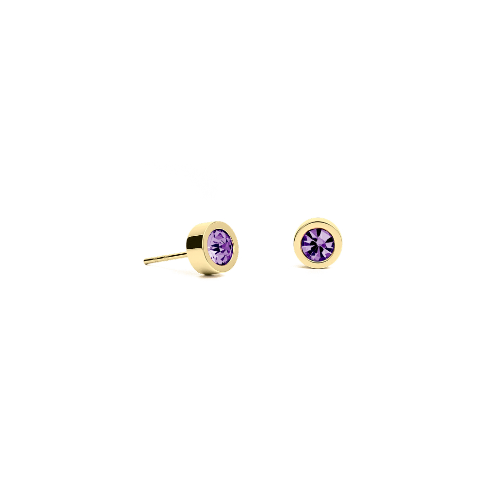 Fiore Luna Пусеты Amethyst 5х2.5 Fiore Luna SWE125 AM G Арт.: SWE125 AM G