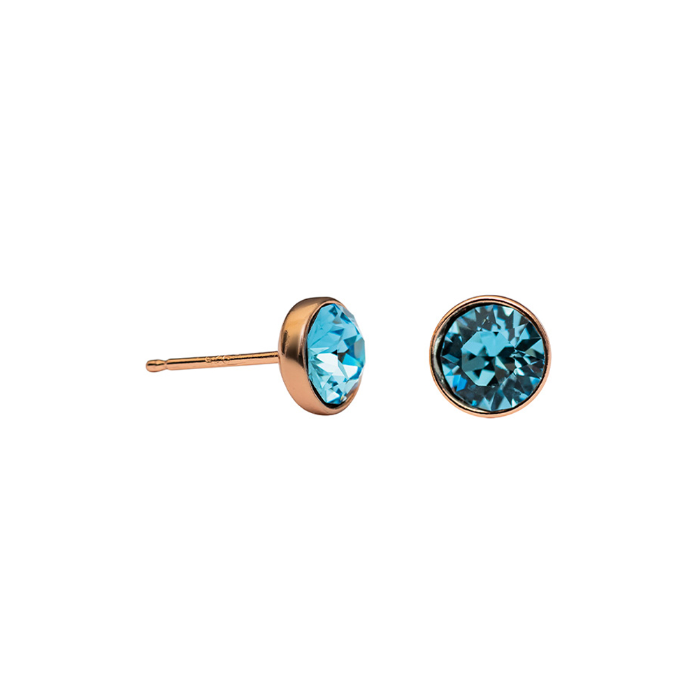 Fiore Luna Пусеты Aqua Fiore Luna SWE297 AQ RG Арт.: SWE297 AQ RG