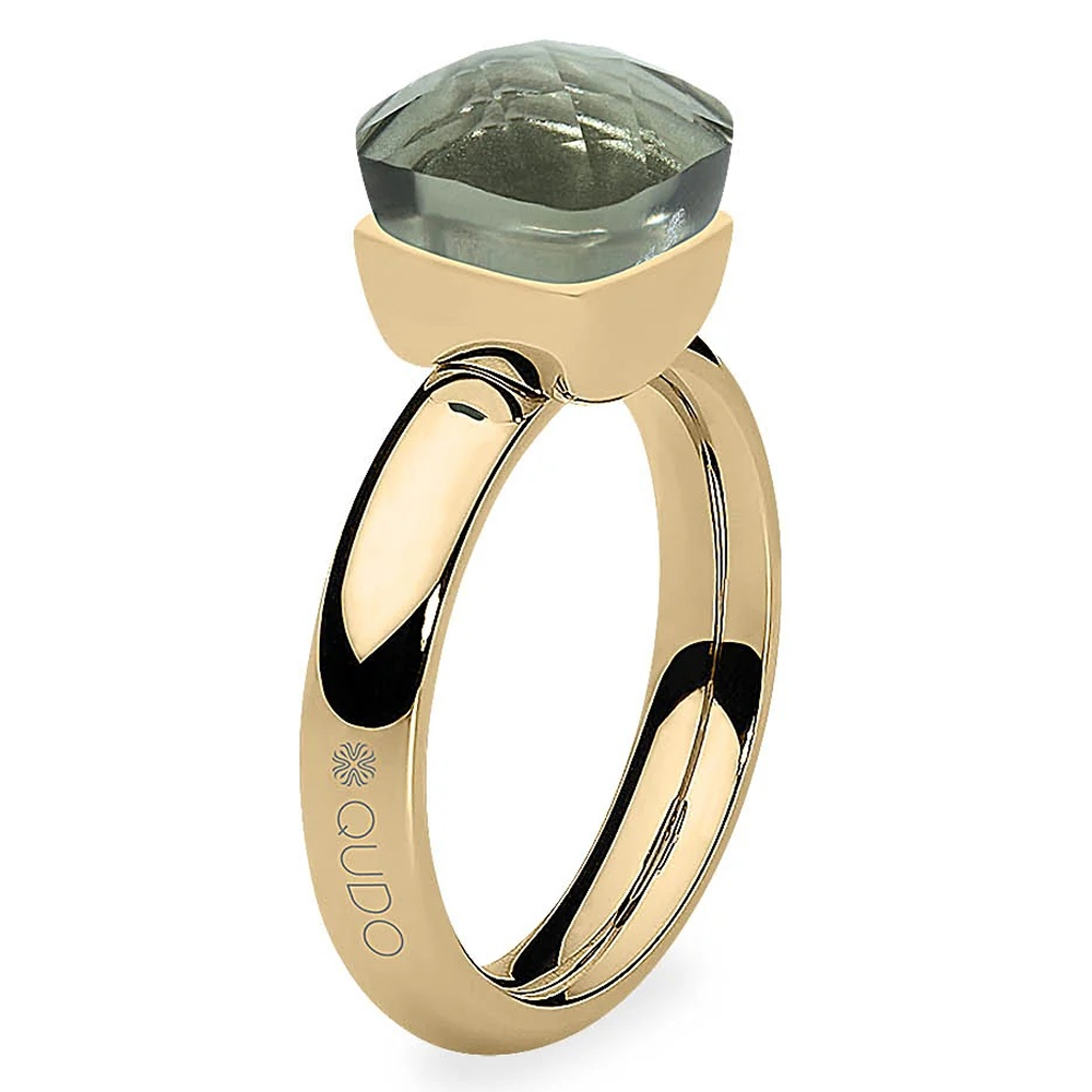 Qudo Кольцо FIRENZE 18.5 (G) Smoky Quartz Qudo 107001/40-5110 18.5 Арт.: 107001/40-5110 18.5