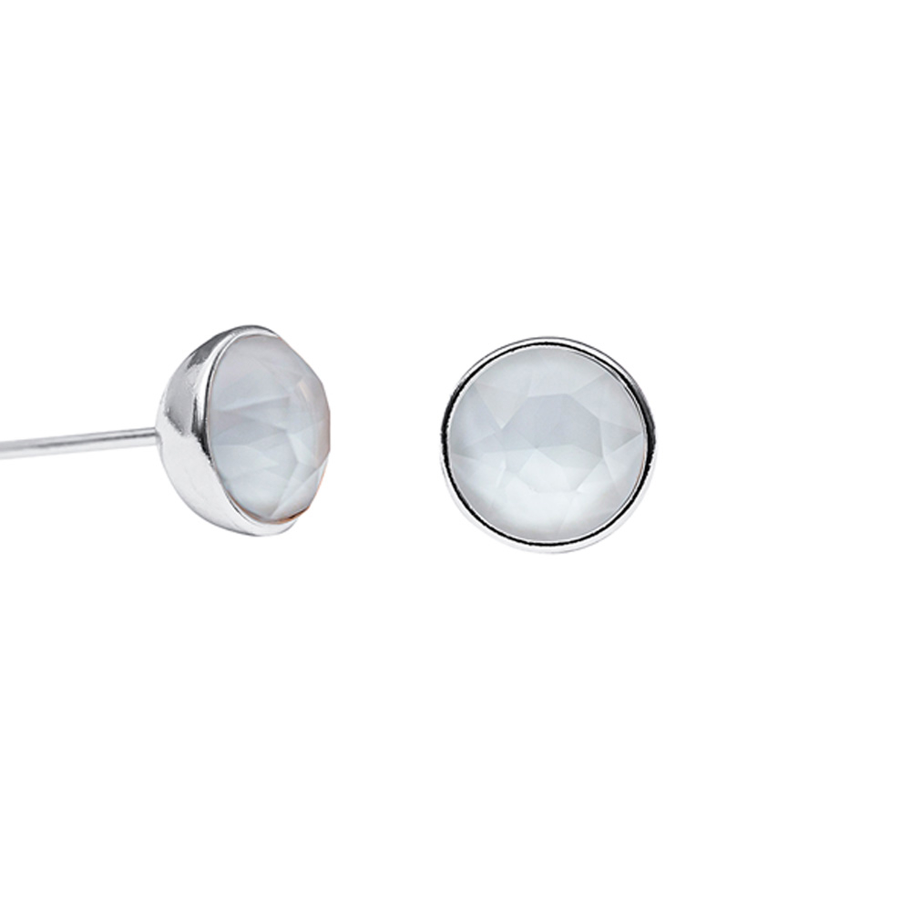 Fiore Luna Пусеты Crystal Powder Grey Fiore Luna SWE298 CPG S Арт.: SWE298 CPG S