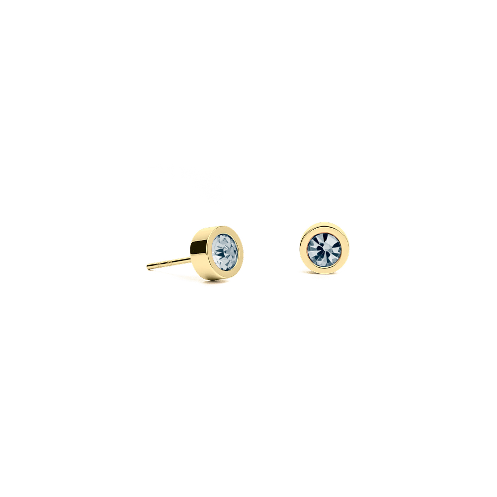 Fiore Luna Пусеты Sky Blue 5х2.5 Fiore Luna SWE125 BS G Арт.: SWE125 BS G
