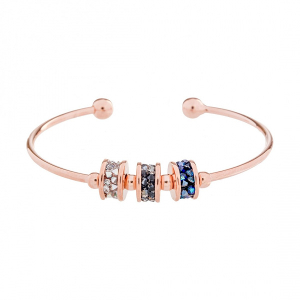 Fiore Luna Брошь ВЕНЕЦ Zircon+crystal Арт.: XR14425 R/G