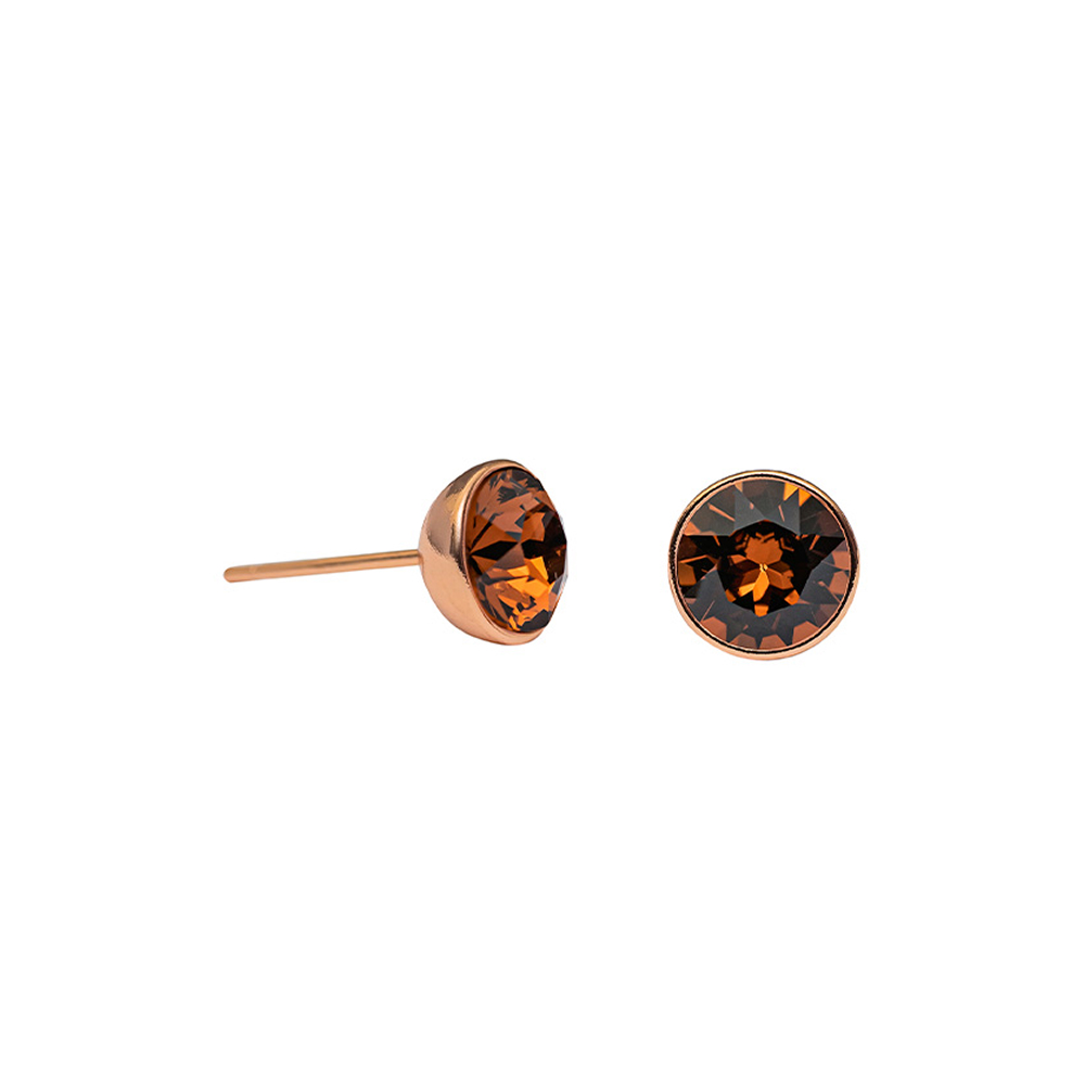 Fiore Luna Пусеты Smoked Topaz Fiore Luna SWE298 ST RG Арт.: SWE298 ST RG