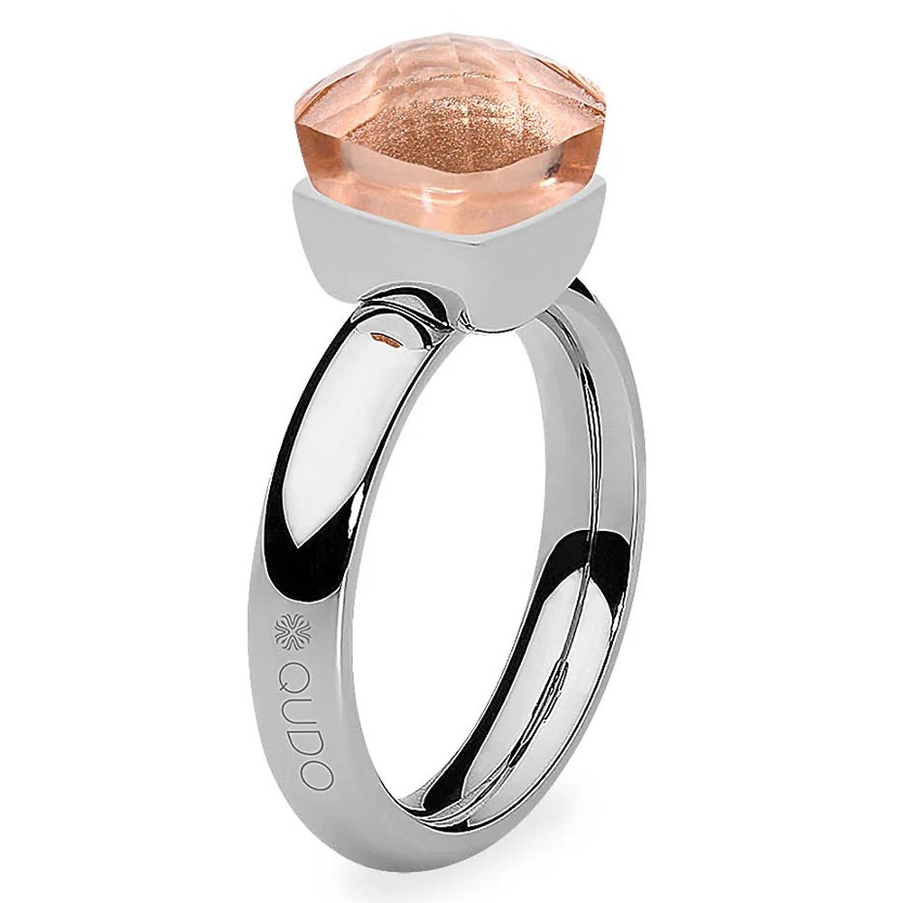 Qudo Кольцо FIRENZE 19 (S) Light Peach Арт.: 107000/40-4205 19