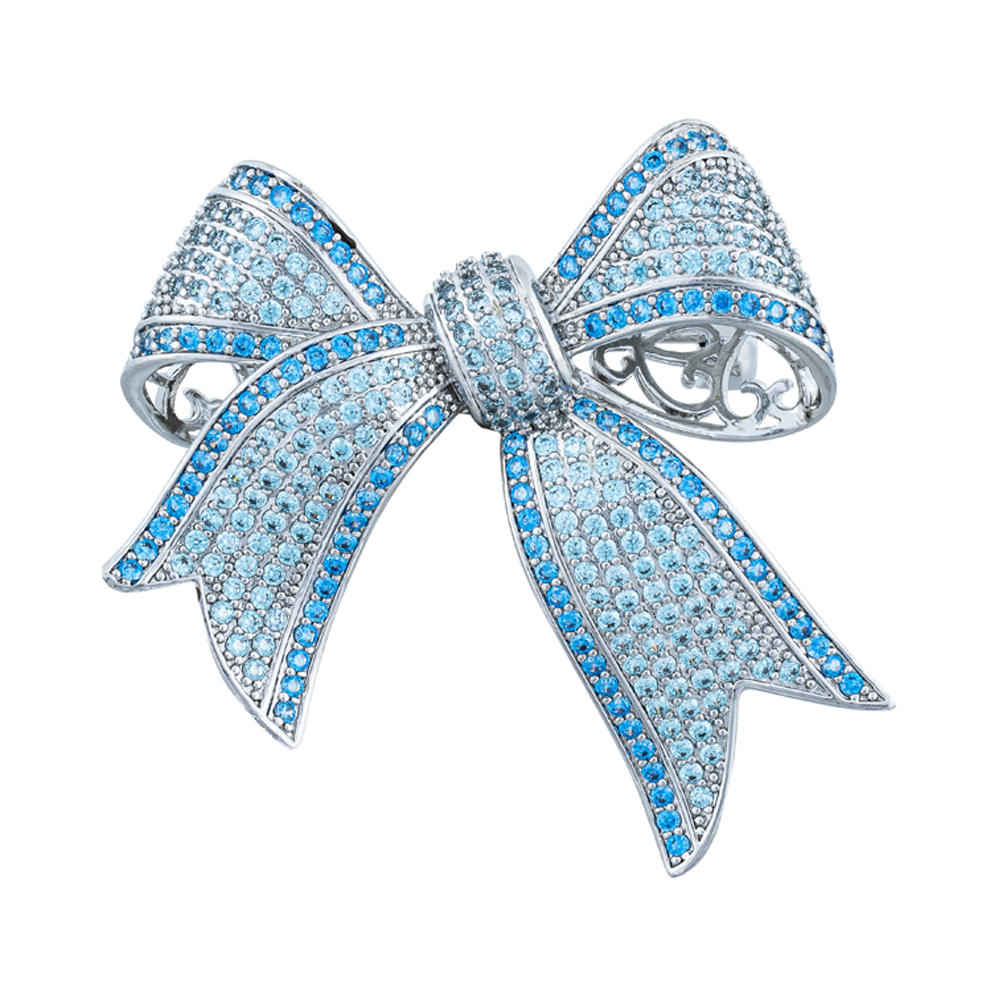 Fiore Luna Брошь Бантик Zircon Fiore Luna XR00397B1 BL/S Арт.: XR00397B1 BL/S