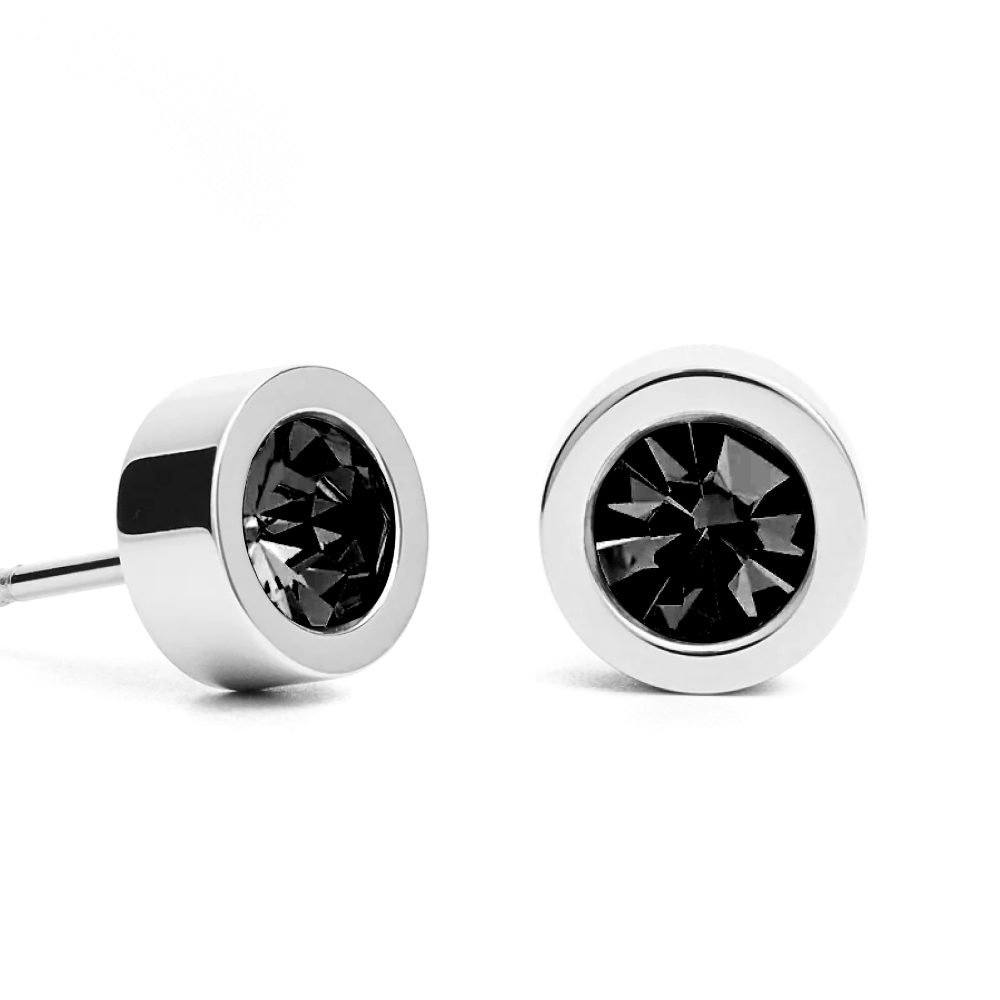 Fiore Luna Пусеты Black 5х2.5 Fiore Luna SWE125 BL S Арт.: SWE125 BL S