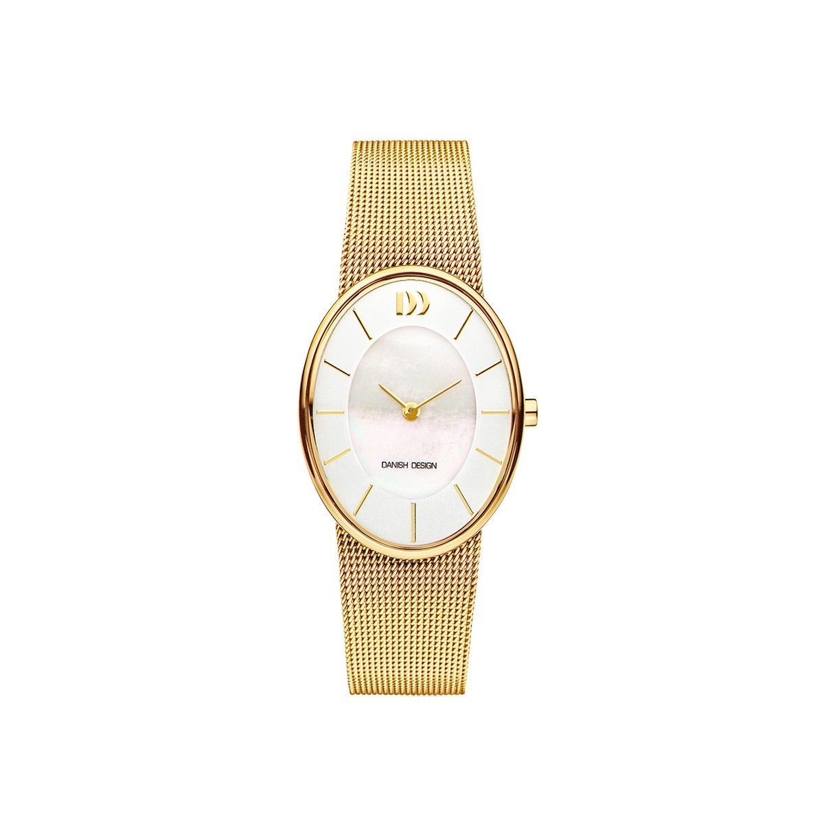 Часы ROMO Oval Mother of Pearl Gold<br>Brand: Danish Design, 