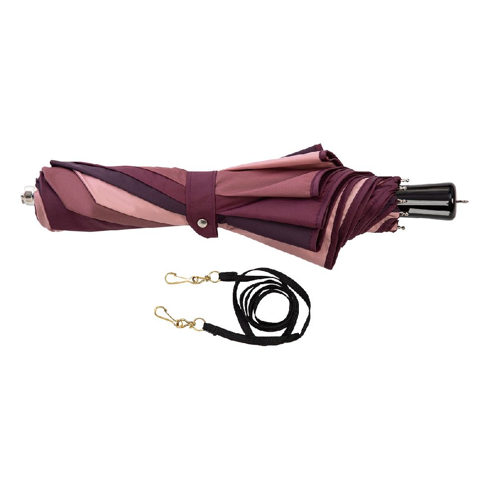 Guy De Jean Зонт складной Stripes Pourpre Арт.: product-3600