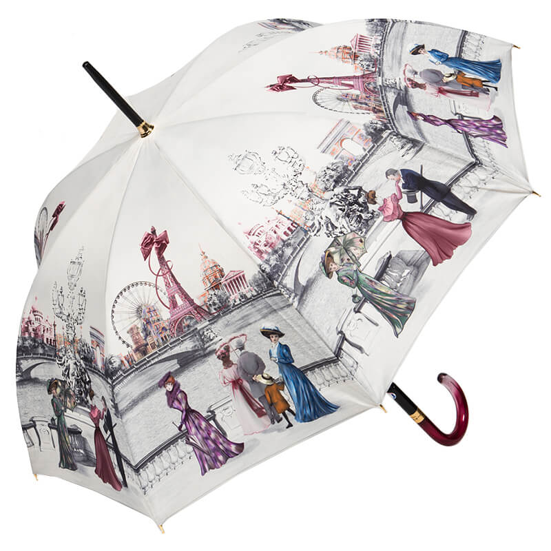 Guy De Jean Зонт-трость Guy De Jean 1900-LM Paris Multi Арт.: product-246