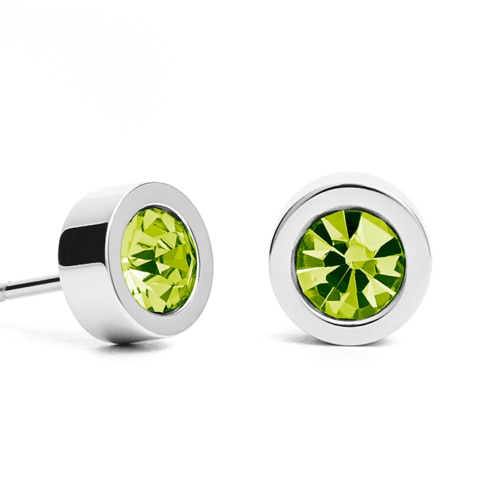 Fiore Luna Пусеты Apple Green 5х2.5 Fiore Luna SWE125 AG S Арт.: SWE125 AG S