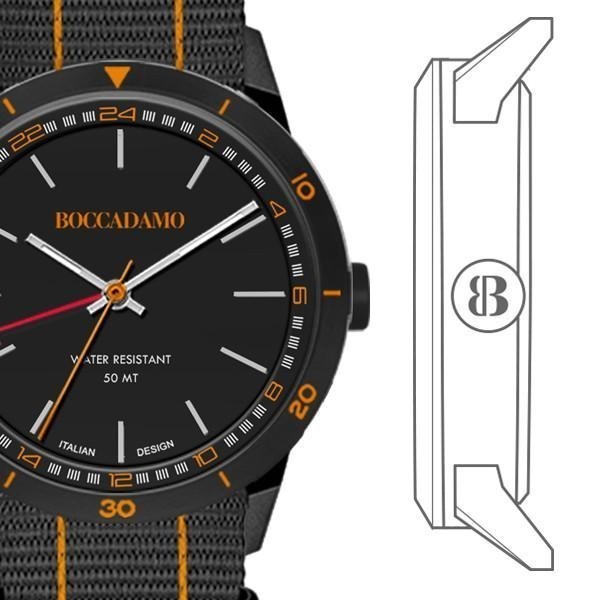 Boccadamo Часы Navy Black Арт.: NV026 BW