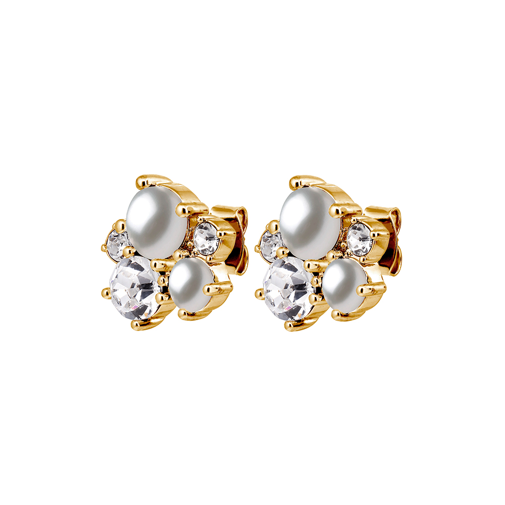 Dyrberg Kern Серьги MINNIE SG CRYSTAL / WHITE PEARL Dyrberg Kern 480161 Арт.: 480161