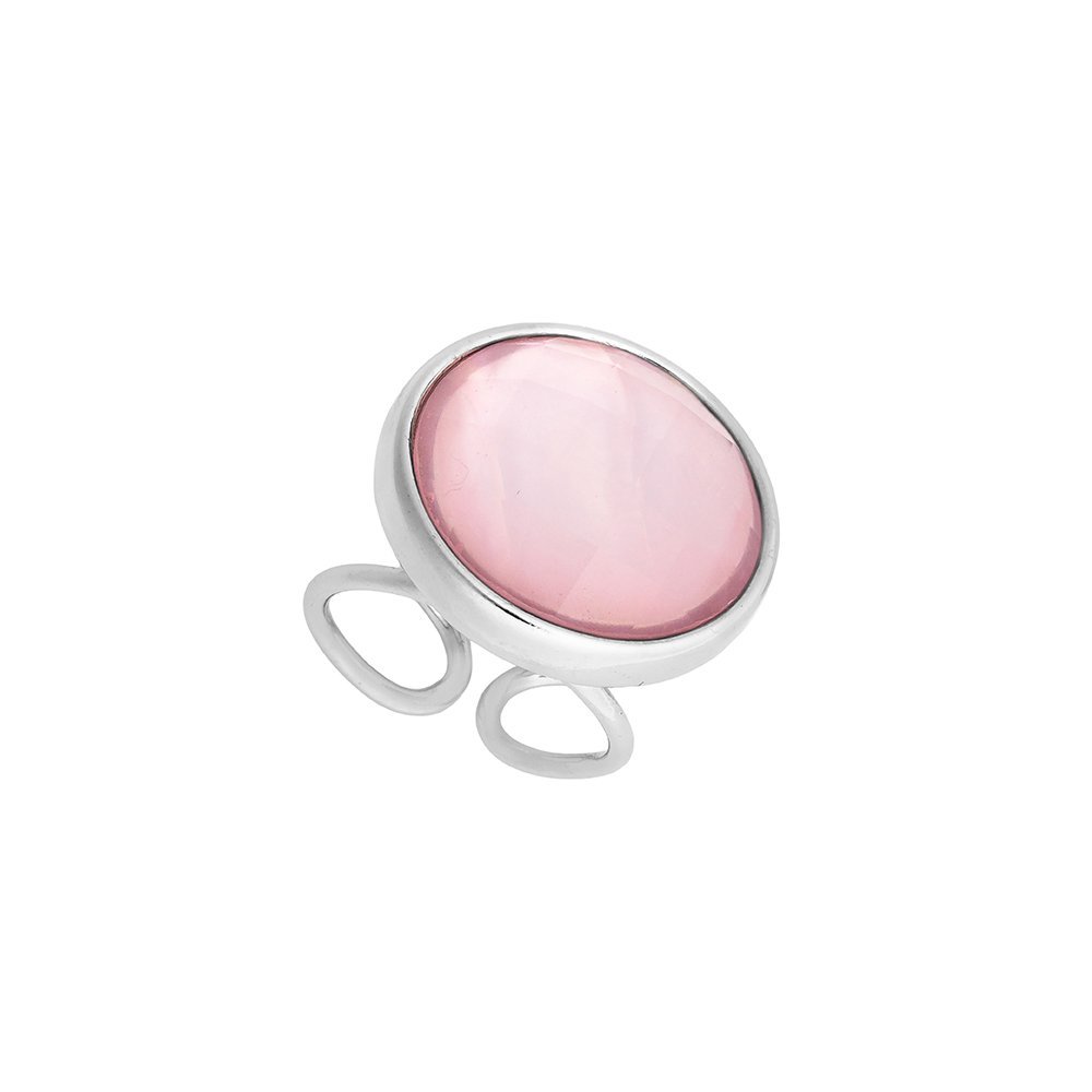 Possebon Кольцо  quartz rose безразмерное Арт.: K9948.9 R/S