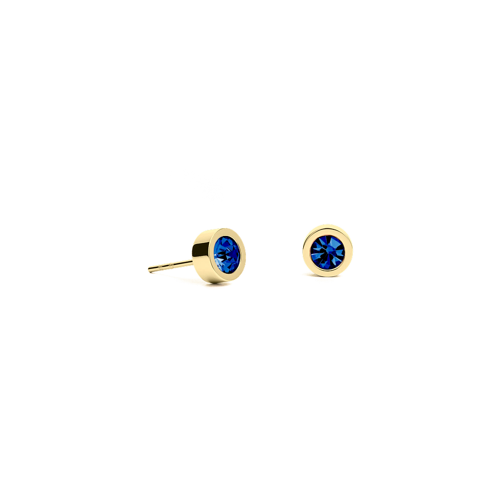 Fiore Luna Пусеты Blue Topaz 5х2.5 Fiore Luna SWE125 BT G Арт.: SWE125 BT G