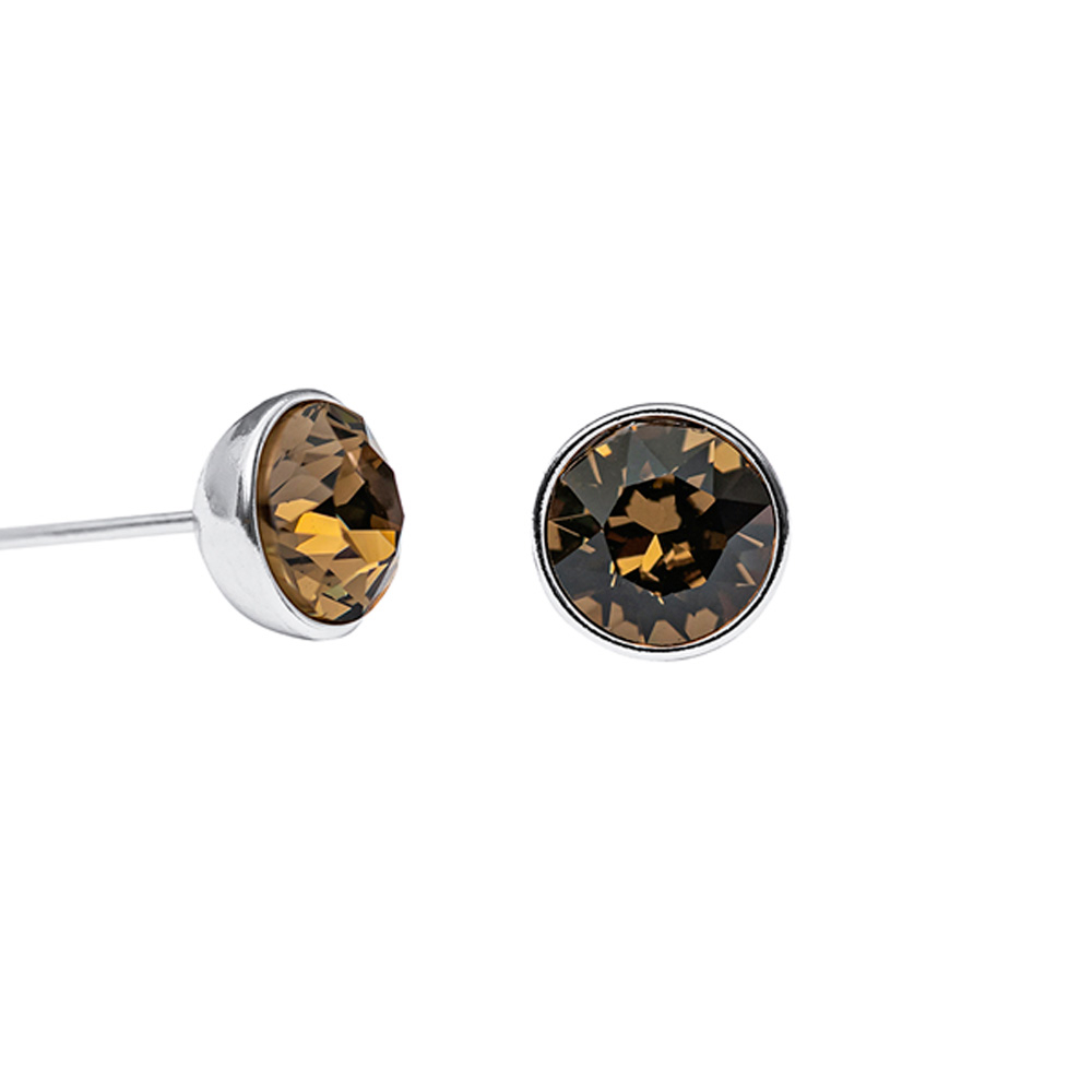 Fiore Luna Пусеты Smoked Quartz Fiore Luna SWE298 SQ S Арт.: SWE298 SQ S