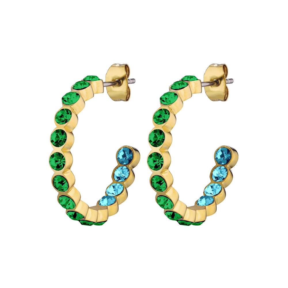 Dyrberg Kern Серьги HOLLY SG GREEN Dyrberg Kern 390107 Арт.: 390107