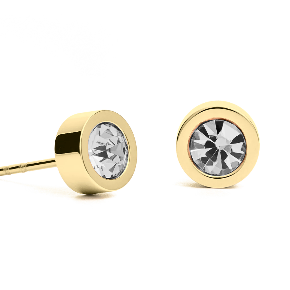 Fiore Luna Пусеты White 5х2.5 Fiore Luna SWE125 W G Арт.: SWE125 W G