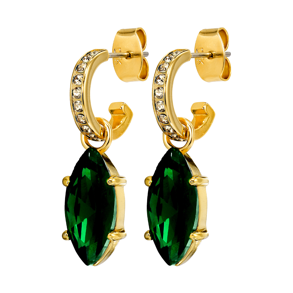 Dyrberg Kern Серьги JUNIPE SG EMERALD GREEN Dyrberg Kern 470002 Арт.: 470002