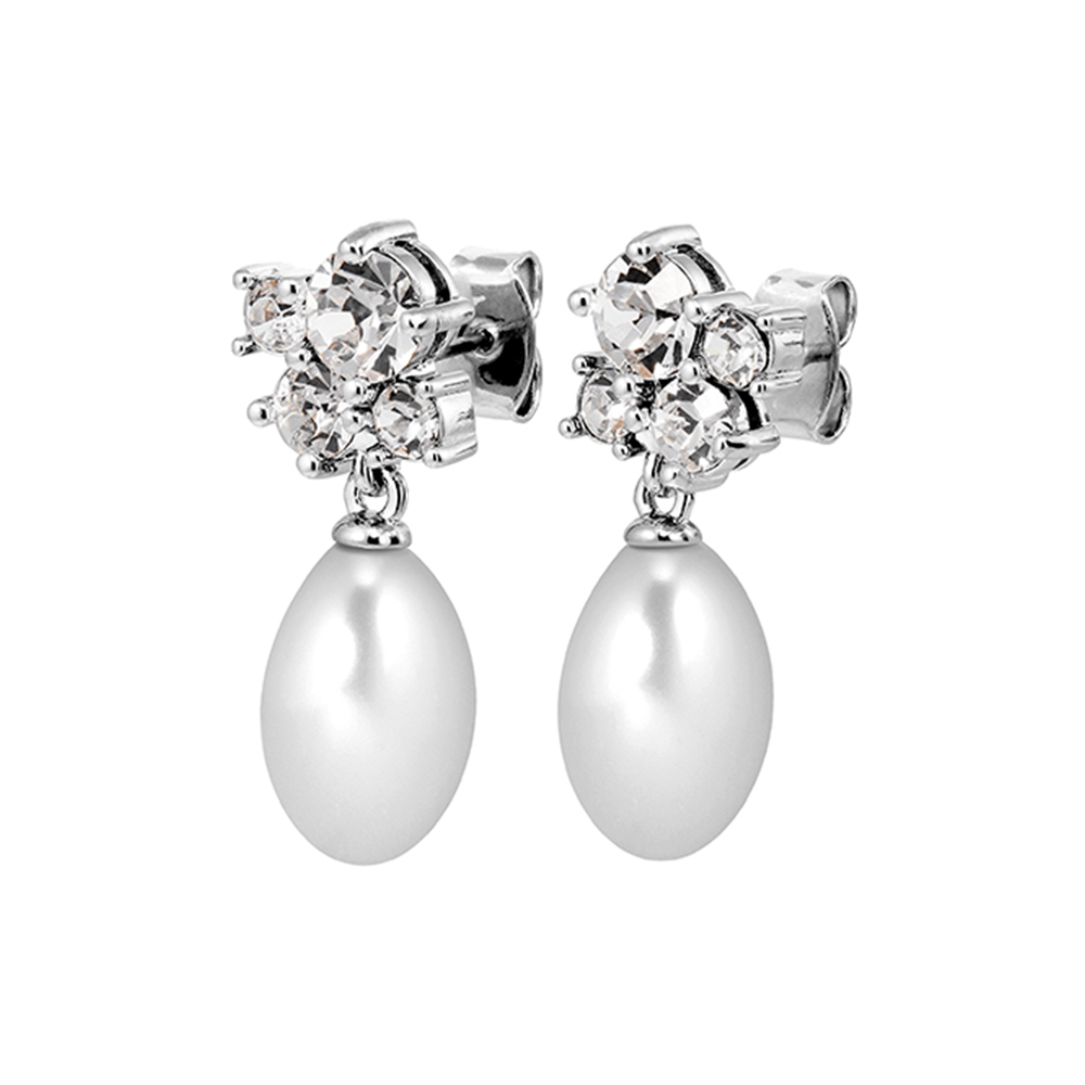 Dyrberg Kern Серьги PETUN SS CRYSTAL / WHITE PEARL Dyrberg Kern 480055 Арт.: 480055