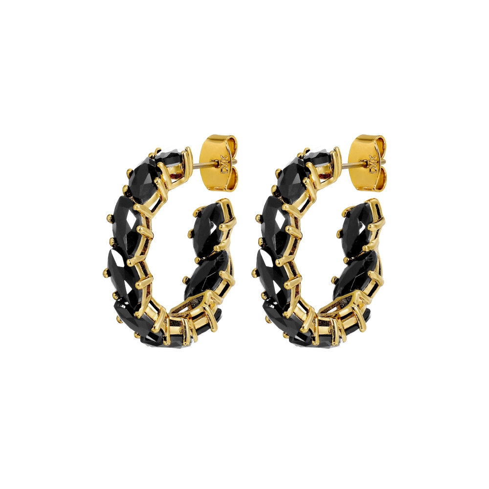 Dyrberg Kern Серьги TAMARIN SG BLACK Dyrberg Kern 470016 Арт.: 470016