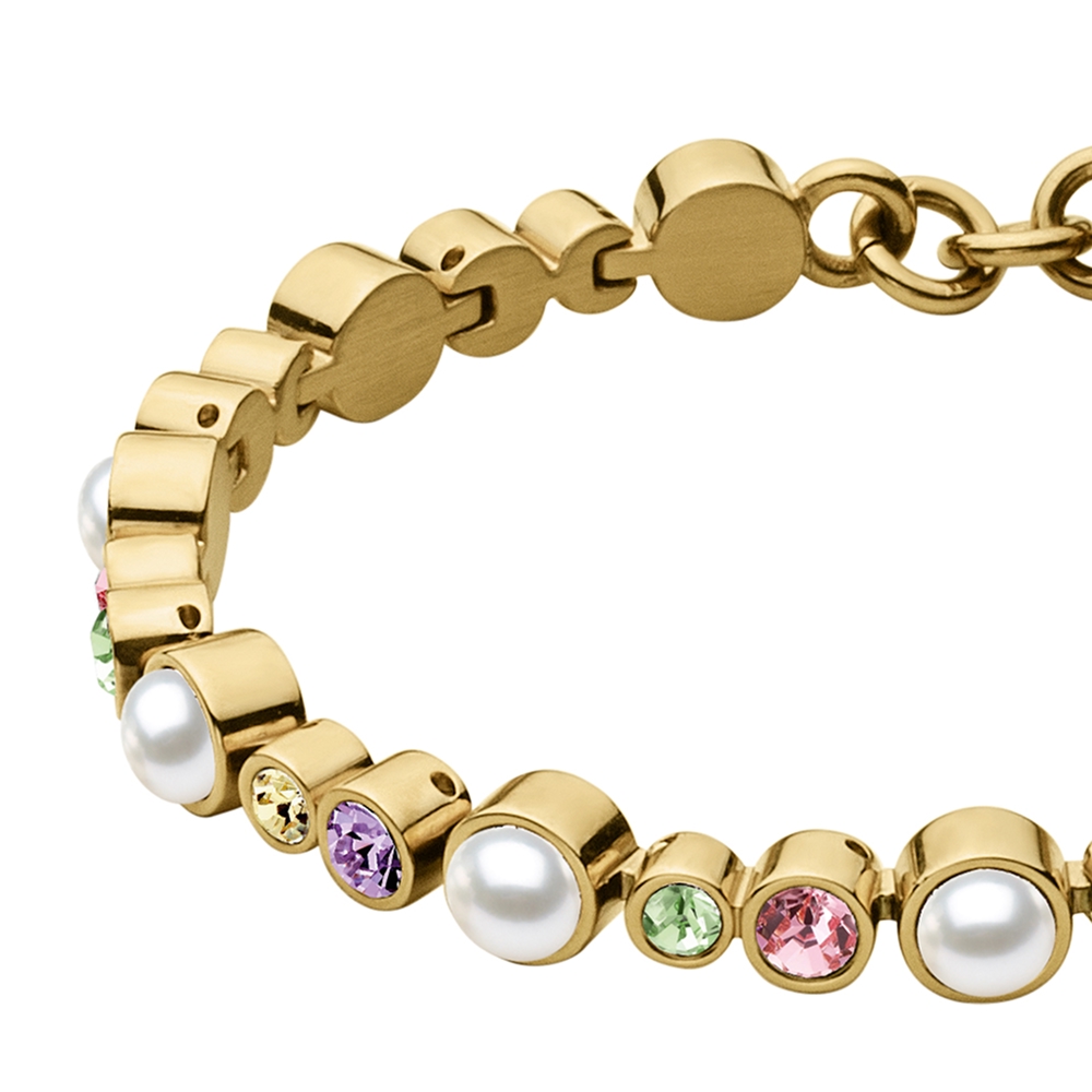 Dyrberg Kern Браслет SACHA SG PASTEL MULTI / WHITE PEARL Dyrberg Kern 450096 Арт.: 450096