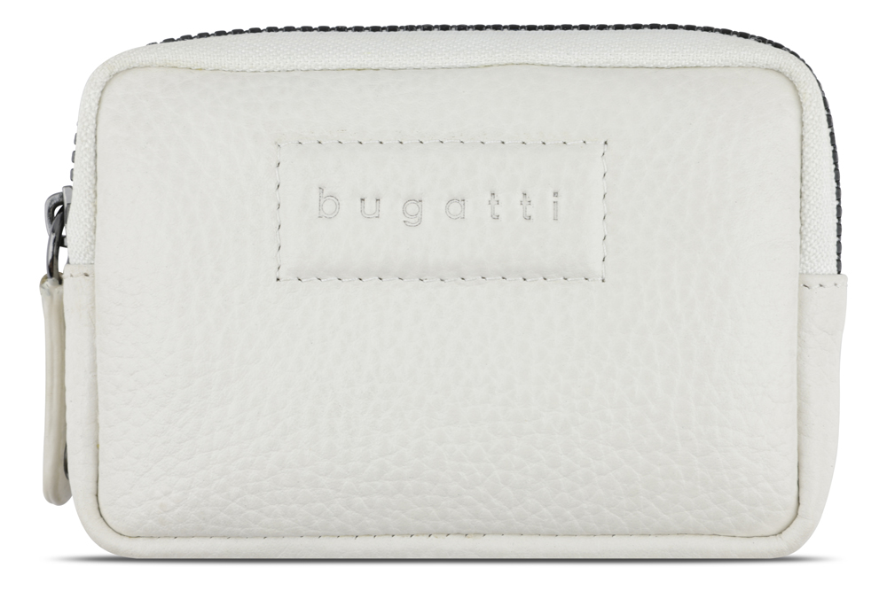 Bugatti Ключница BUGATTI Elsa, с защитой данных RFID, белая, воловья кожа/полиэстер, 11х2х7 см Арт.: 49462140