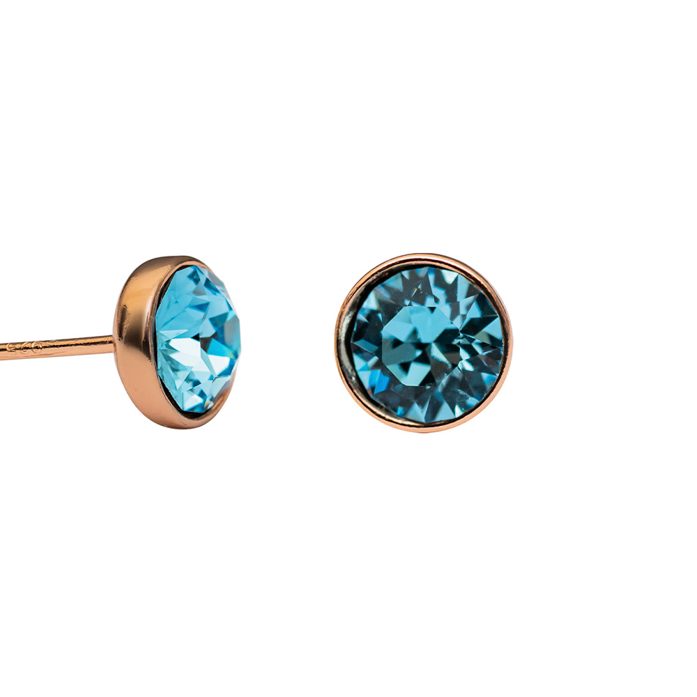 Fiore Luna Пусеты Aqua Fiore Luna SWE297 AQ RG Арт.: SWE297 AQ RG