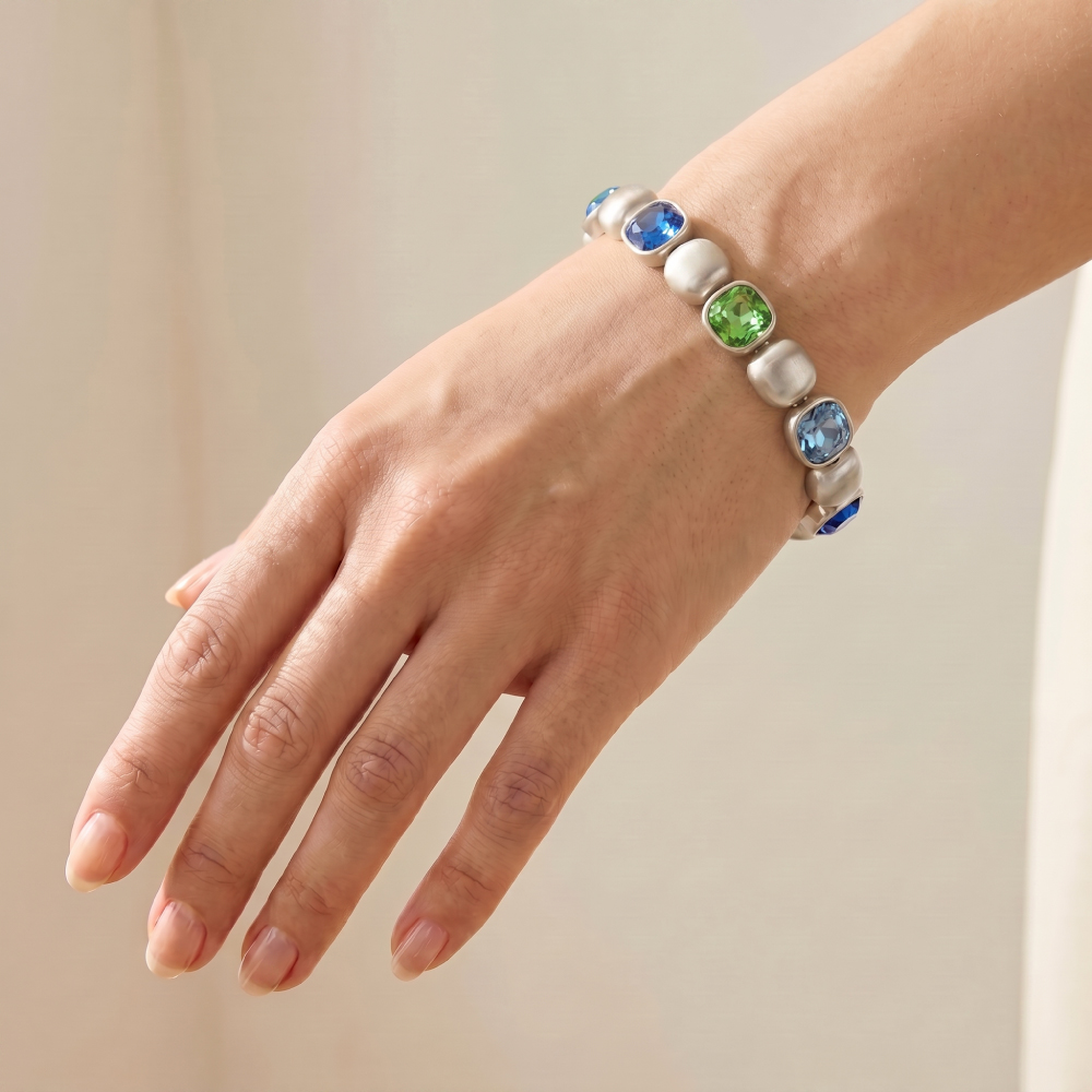 Fiore Luna Браслет Green, Light blue, Blue Арт.: CG201022H-004 S