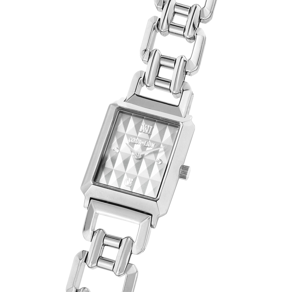 Coeur de Lion Комплект часы+браслет Silver-Silver Coeur de Lion 7670/53-1717 Арт.: 7670/53-1717