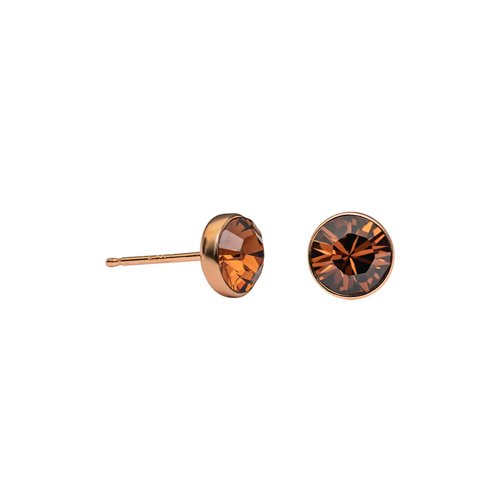 Fiore Luna Пусеты Smoked Topaz Fiore Luna SWE297 ST RG Арт.: SWE297 ST RG