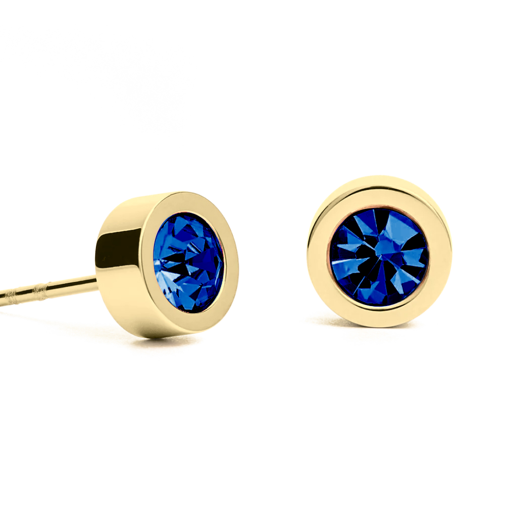 Fiore Luna Пусеты Blue Topaz 5х2.5 Fiore Luna SWE125 BT G Арт.: SWE125 BT G