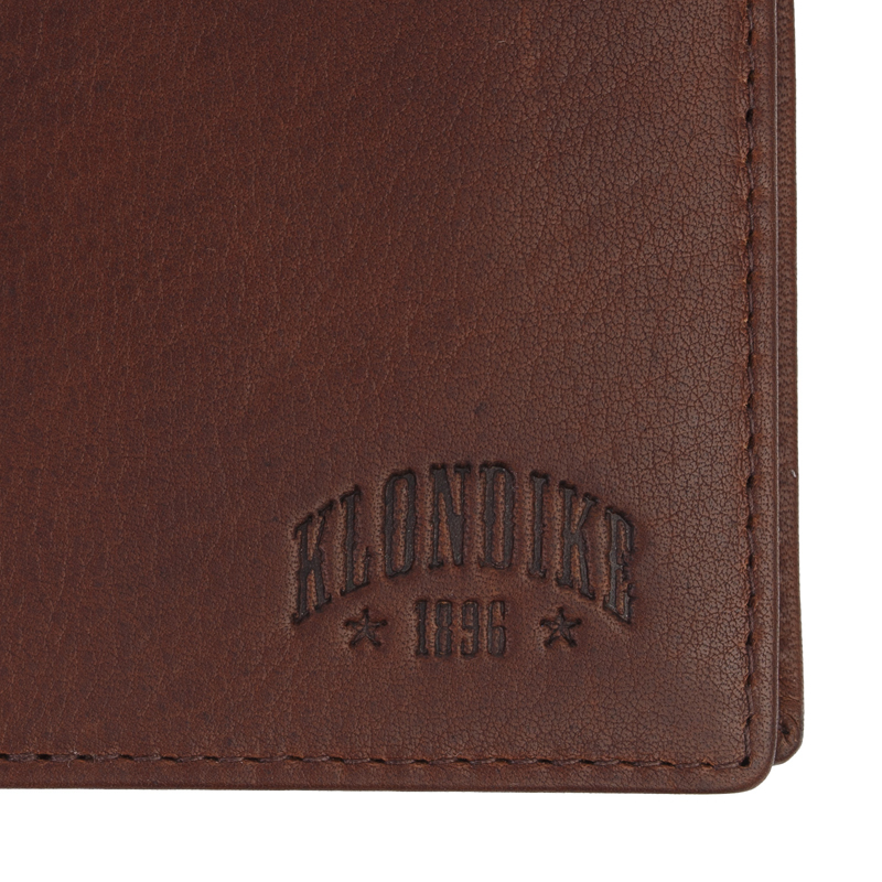 Klondike 1896 Бумажник KLONDIKE Dawson, натуральная кожа в коричневом цвете, 12 х 2 х 9,5 см Арт.: KD1120-03