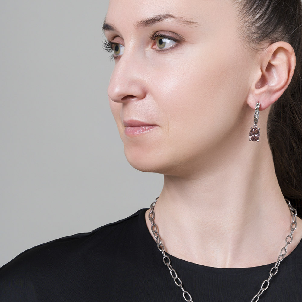 Dyrberg Kern Серьги BARBARA SS VINTAGE ROSE/GREY Dyrberg Kern 450062 Арт.: 450062