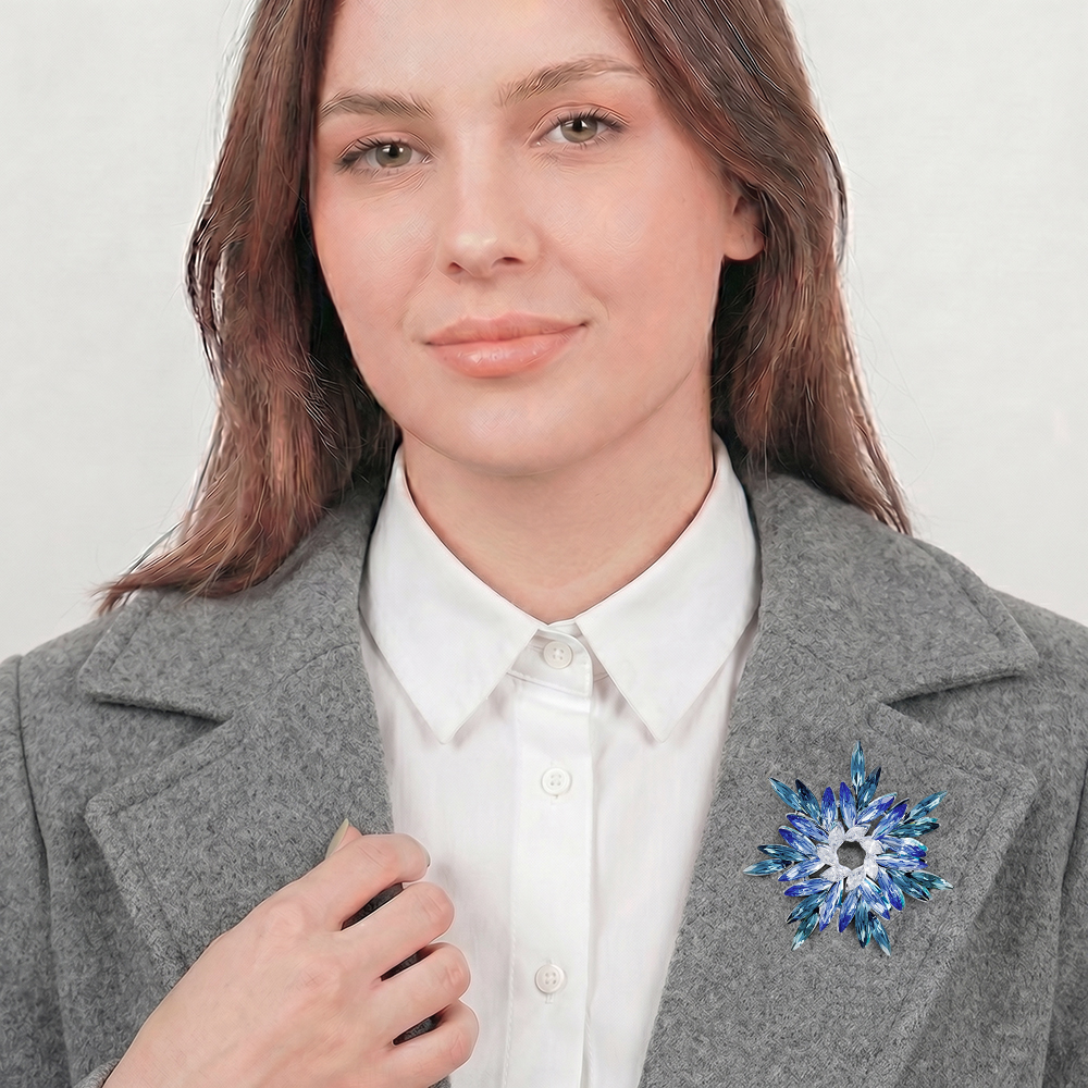 Fiore Luna Брошь Dragon чешский бриллиант Fiore Luna BR15080 G/G Арт.: BR15080 G/G