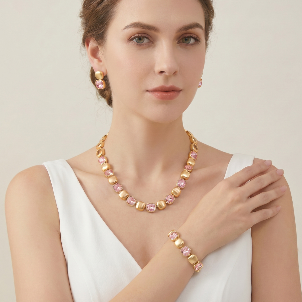 Fiore Luna Колье Vintage Rose Арт.: BG205295N-010 G