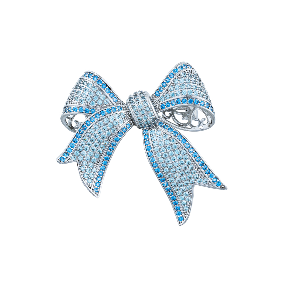 Fiore Luna Брошь Бантик Zircon Fiore Luna XR00397B1 BL/S Арт.: XR00397B1 BL/S