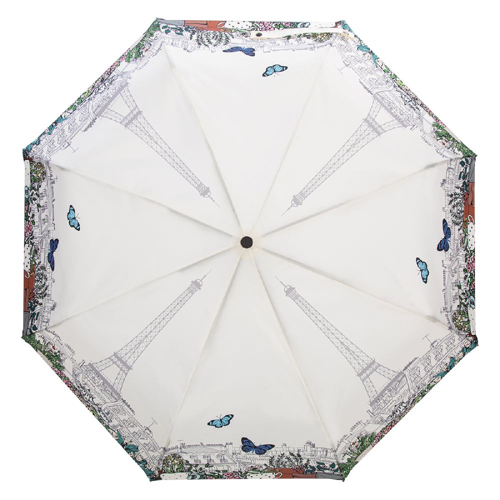Guy De Jean Зонт складной Guy De Jean 6418-OC Paris Papillon Crema Арт.: product-3603