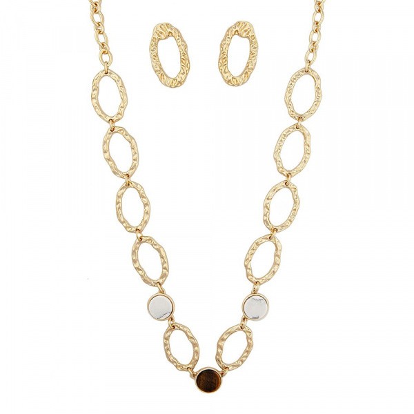 Possebon Комплект Pearl Blue Sky Agate Possebon *S9526.21 B/G Арт.: *S9526.21 B/G